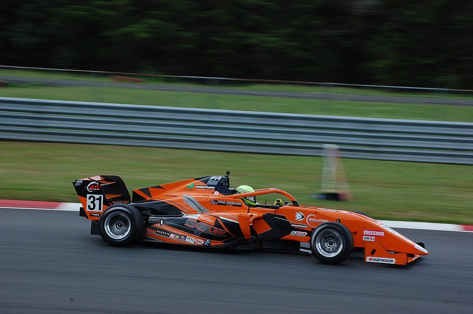 FR Americas open-wheel car on track